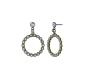 Preview: light blue - Creole Cristal - Konplott earrings